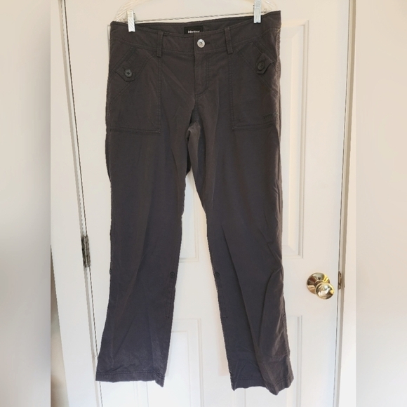 Marmot size 12 gorpcore hiking outdoor pants dark gray - Picture 1 of 12
